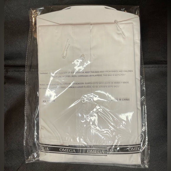 Omega Italy Dress Shirt Short Sleeve White Large - Picture 2 of 3